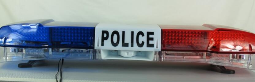 Blue Red Warning Light Bar